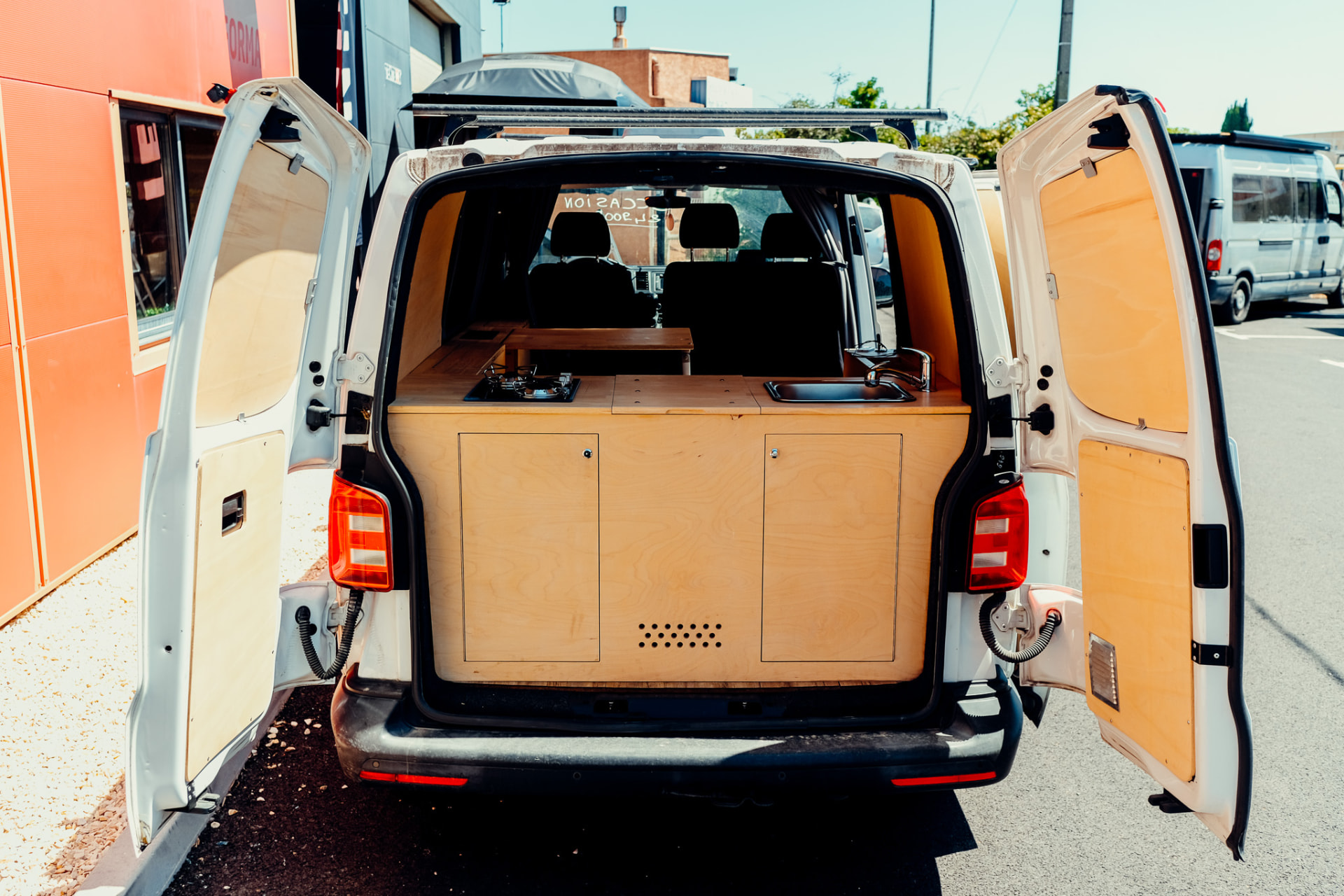 Intérieur d’un Volkswagen T6 VASP du registre photo VLM