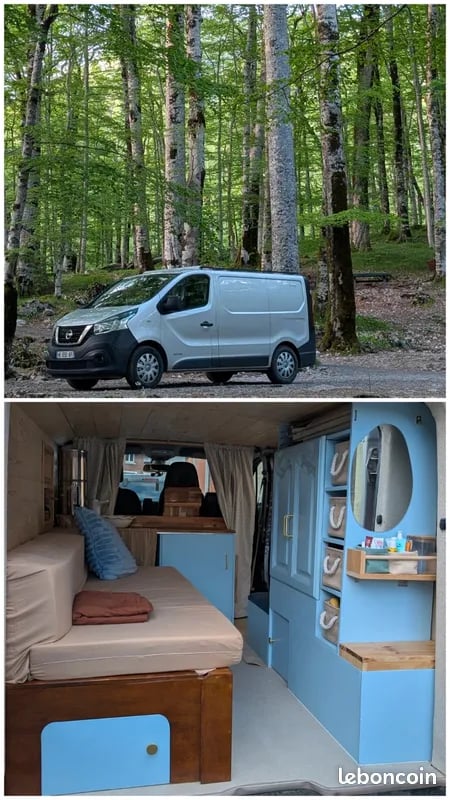 Volkswagen T5 VASP 102 ch — aménagement