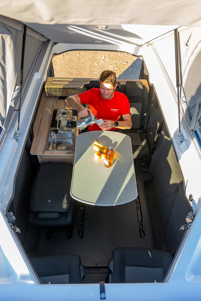 Mini meuble cuisine de l'Aventourer Origin Jumpy Combi