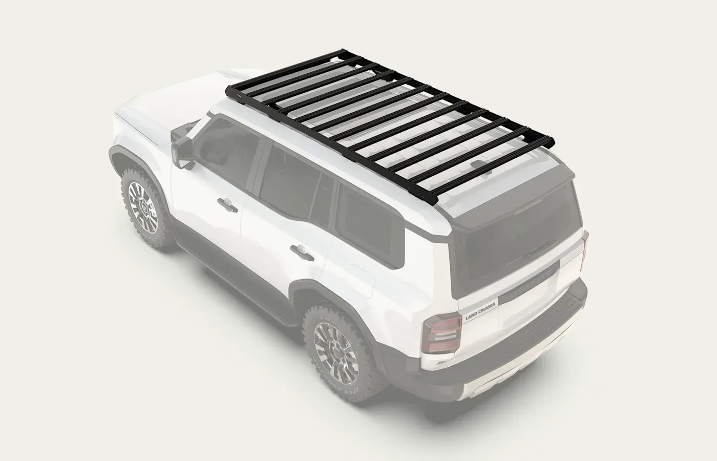 Toyota Land Cruiser avec galerie Front Runner Slimsport profil bas