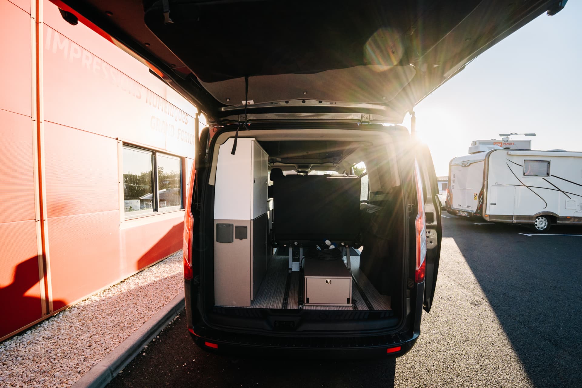 Copa C500 — aménagement intérieur