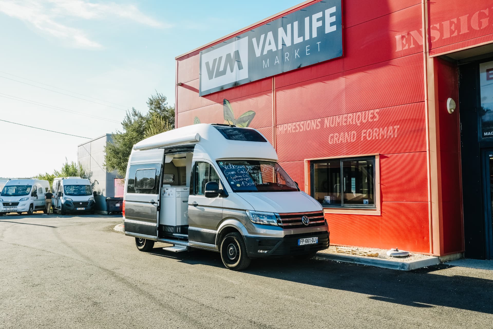 Volkswagen Grand California 600 – 177 ch BVA – 2020 — vue extérieure