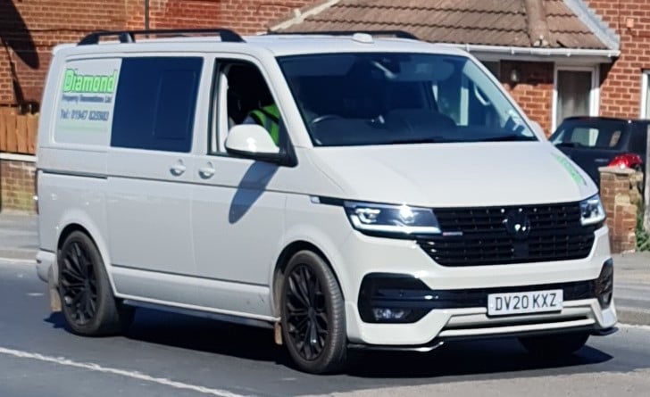Volkswagen Transporter T6.1, van compact, vue trois quarts avant