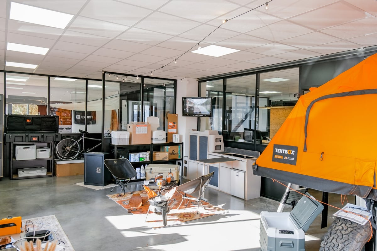 Équipements pour van et camping-car exposés chez Van Life Market