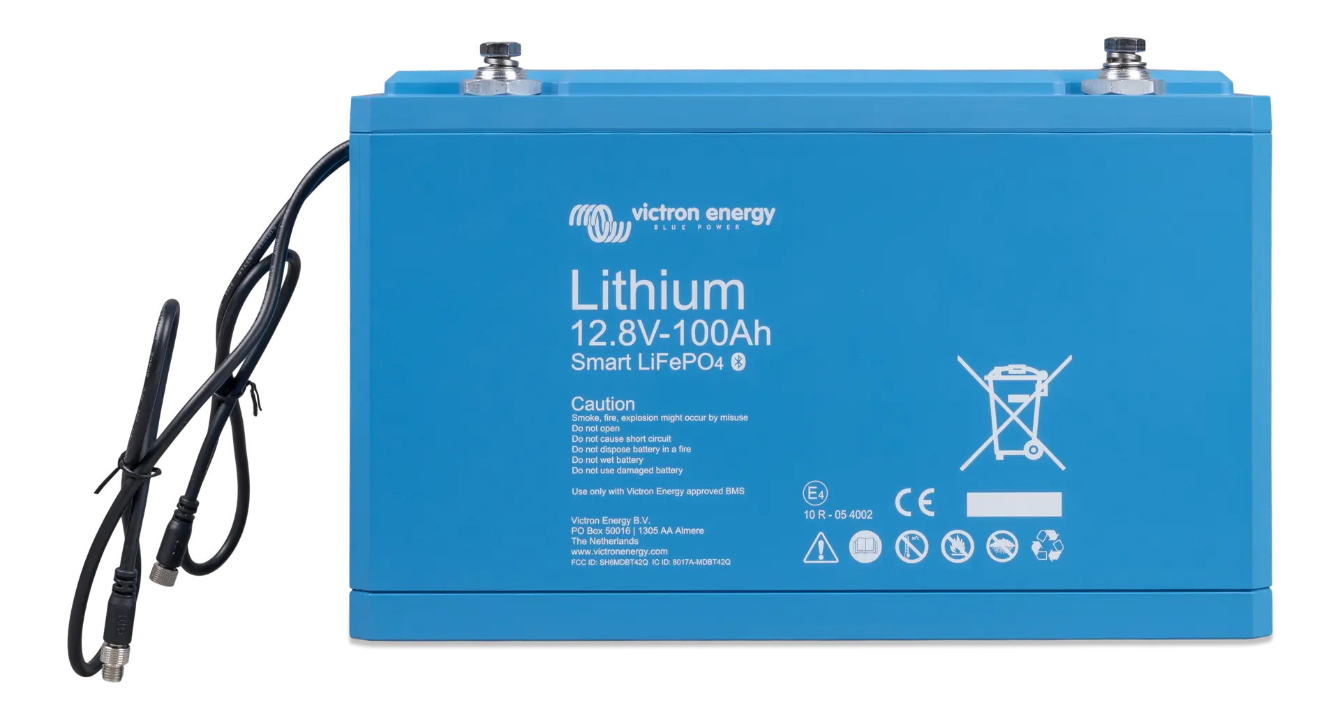 Batterie Lithium Victron Energy Smart 12,8V – de 50Ah à 200Ah (BMS externe requis)