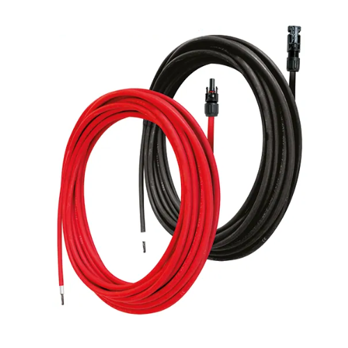 Câble solaire 6mm² – Noir + Rouge – 2x20m / 2x10m / 2x5m – Connecteurs MC4 inclus