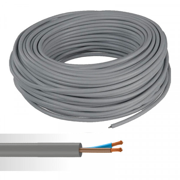 Câble électrique souple H05VV-F – 2x1,5 mm² / 2x2,5 mm² / 3x1,5 mm² / 3x2,5 mm²